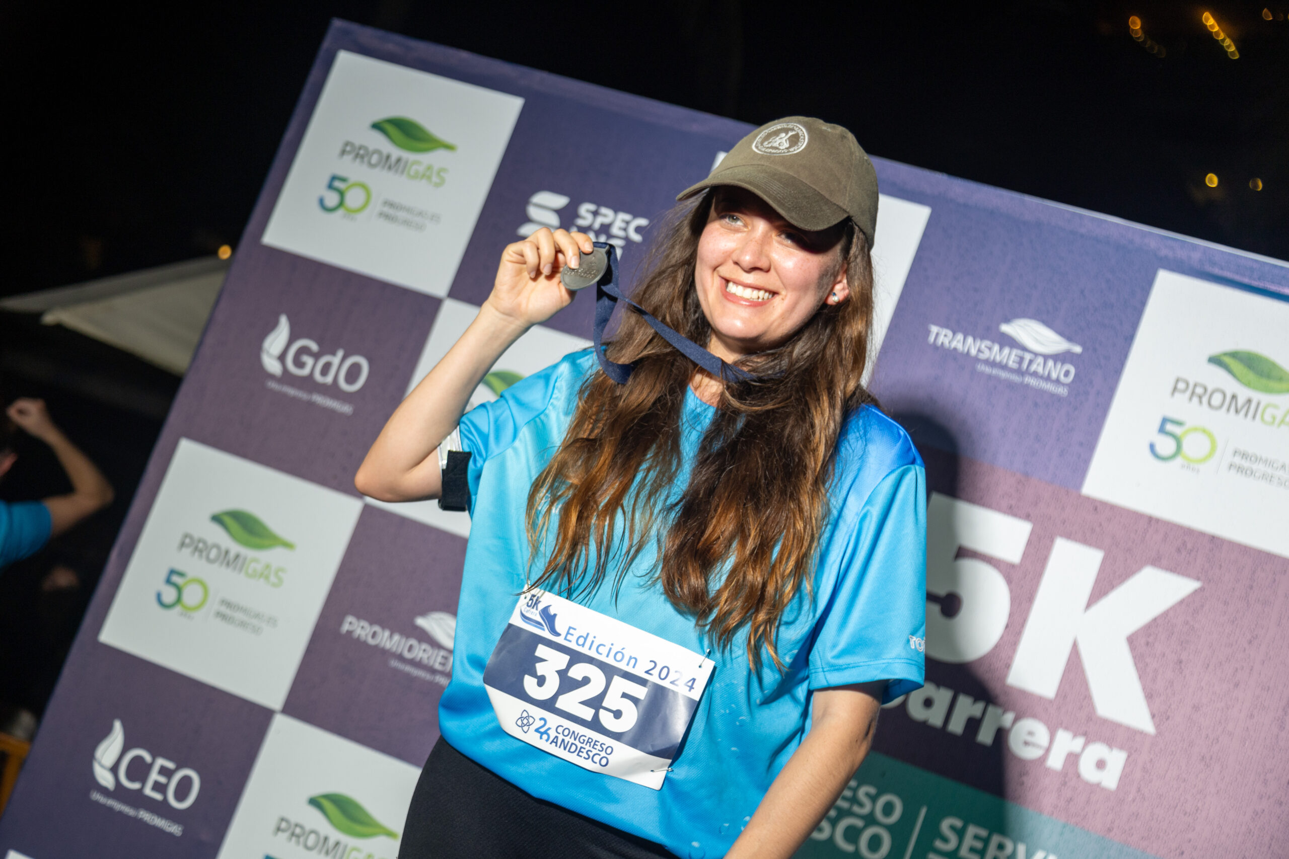 participante carrera 5k andesco